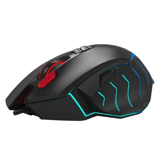 A4Tech sanglant J95s souris filaire Programmable automatique FM 5k moteur optique Pc ergonomie rvb e-sports souris de jeu Cf PUBG