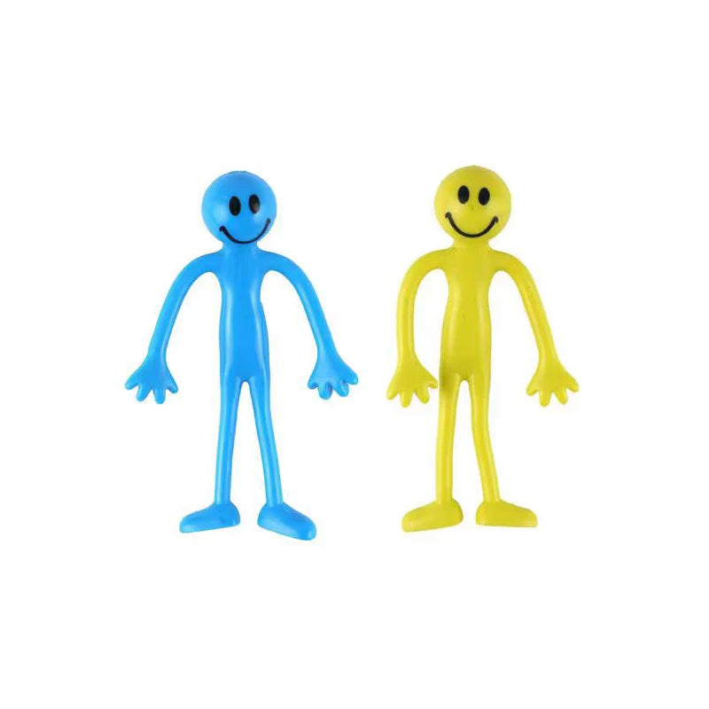 2 pièces nouveauté cadeaux Expression drôle Bendy hommes cadeaux de fête enfants jouets Cool Gadgets Juguetes Nnovedosos Para Niños