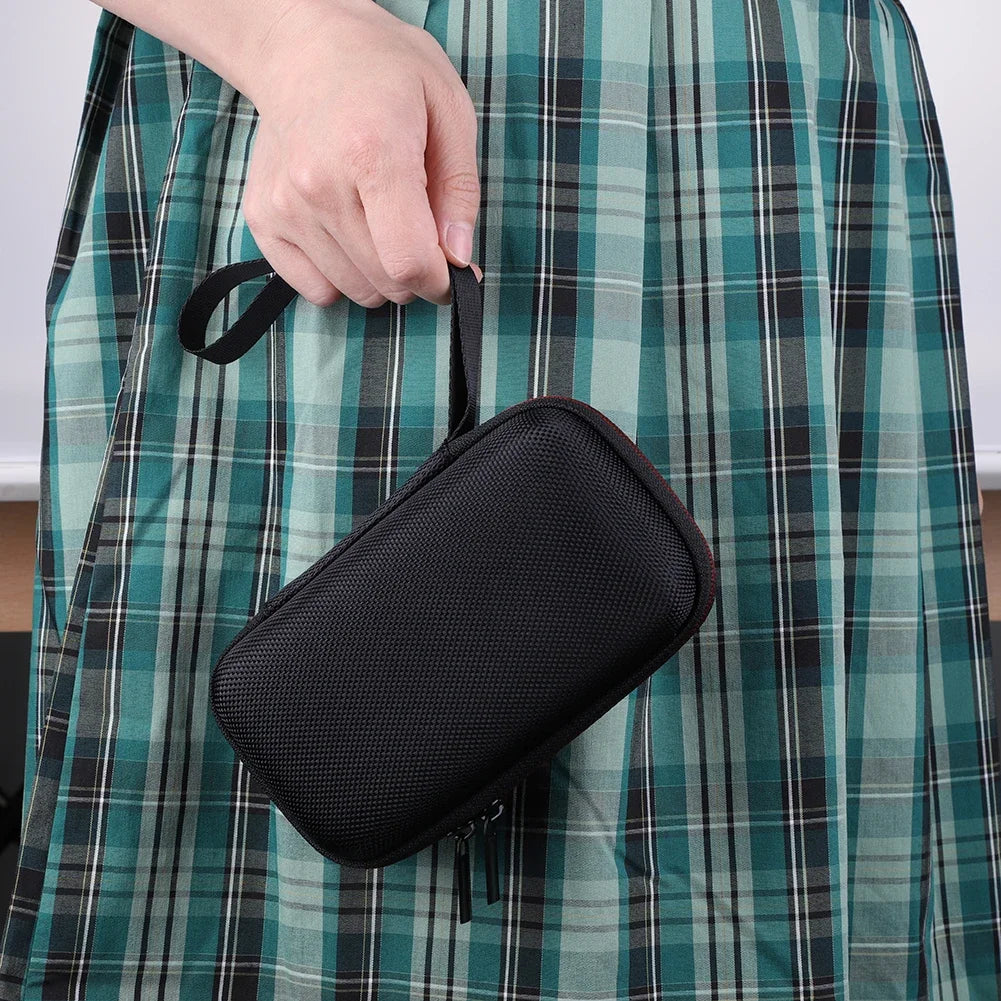 Hard Carrying Case for ANBER Alfred Retro Game Console Travel Storage Holder with SD Card Mesh Bag Portable Bag RG35XX H RG353M