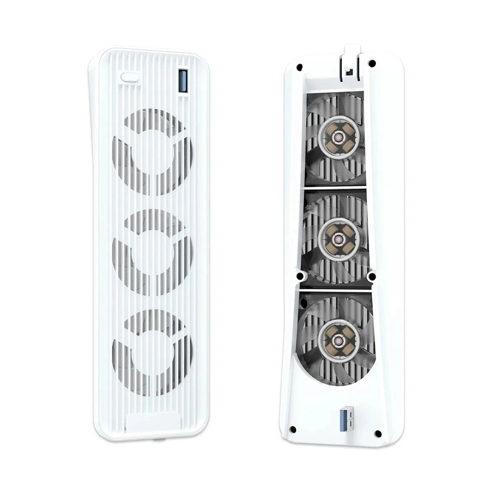 External Cooling Fan for PS5 Console Vertical Stand Play Station Game Host Accessories