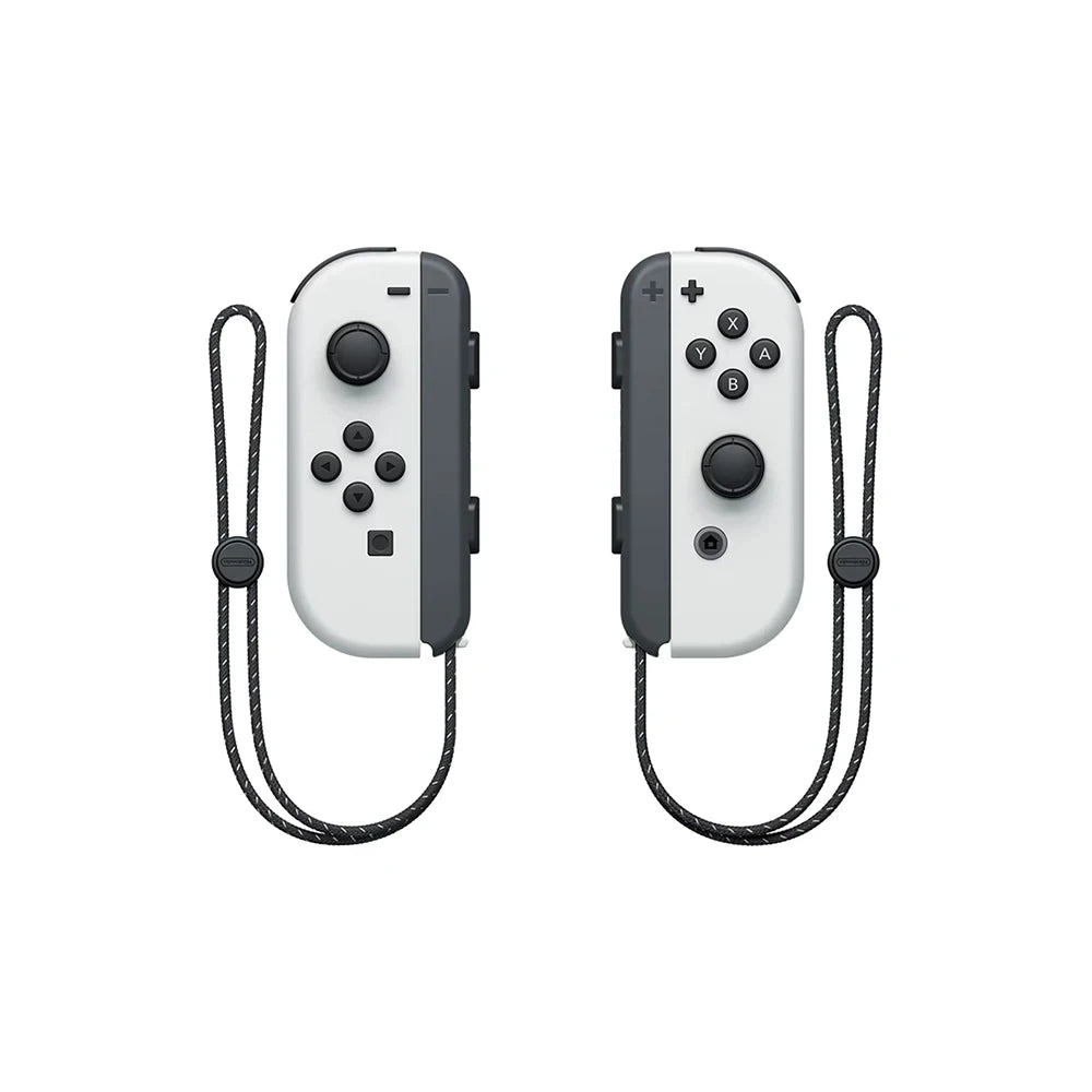 Console de jeu vidéo OLED Nintendo Switch avec Joy Con, écran OLED de 7 pouces, Support TV de table portable, ensemble blanc/bleu rouge de 64 go