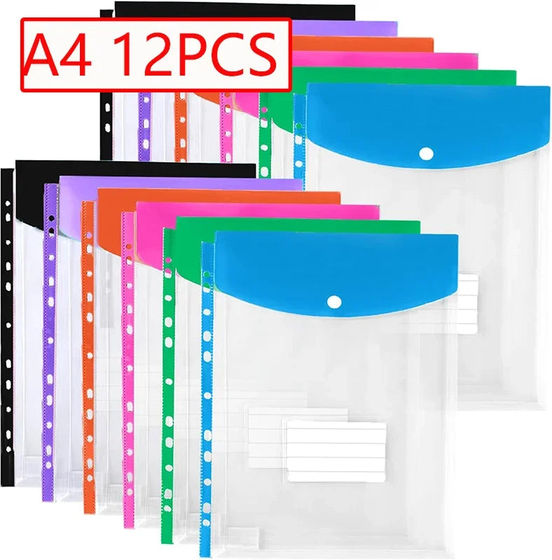 Classeur A4 à 11 trous, 6/12 pièces,