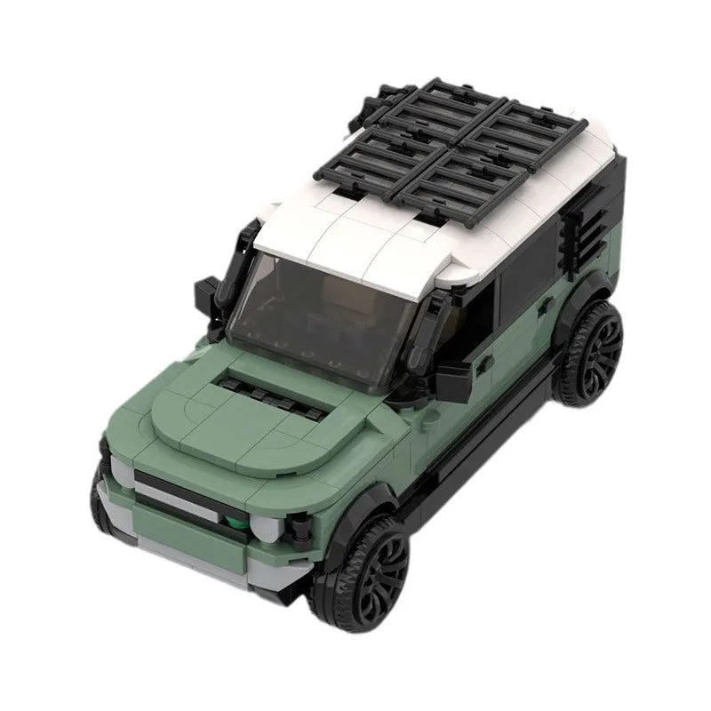 Décennie s de Construction de Voiture SUV Rovered Defender 110 P400, Modèle de Véhicule de Course Tout-Terrain, Briques, Puzzles, Jouets, Cadeau pour Garçon, Enfant