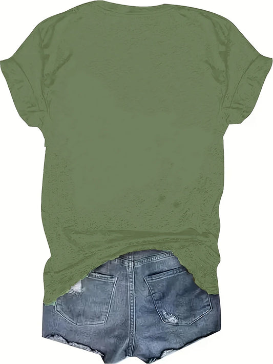 POSITANO lettre citron imprimé graphique femmes t-shirt à manches courtes col rond été décontracté hauts pour femmes vêtements