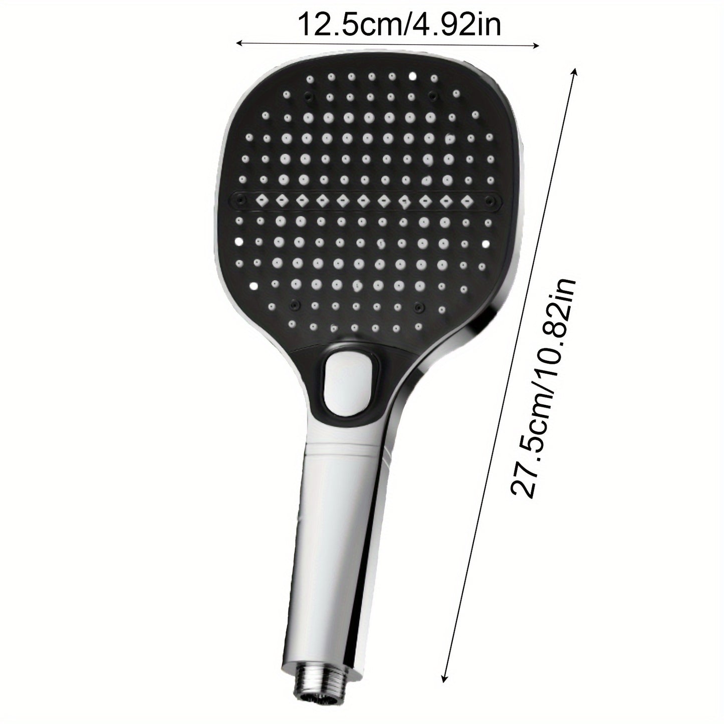 Bansard Radius Three Gears: Pressurized Shower Nozzle, Filtering, Household Bathroom Shower, Bath Faucet, Pressurized Large Water Output, Rain Lily Showerhead