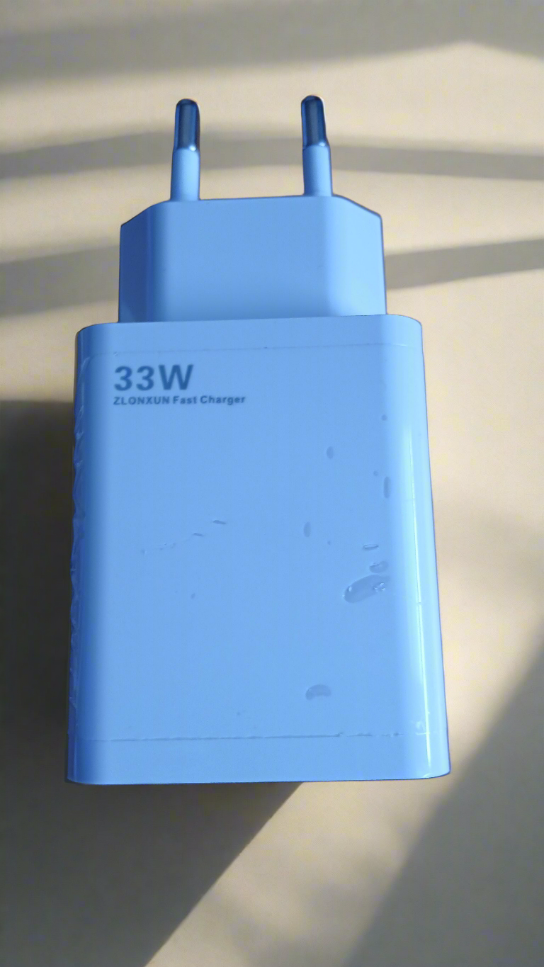 CHARGEUR RAPIDE AVEC LONG CABLE 33W DOUBLE USBC ZLONXUN