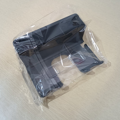 1pc wall mounted hair dryer stand, bathroom organizer stand, hands-free hair dryer stand, suitable for small to large dryers, space saving storage accessories