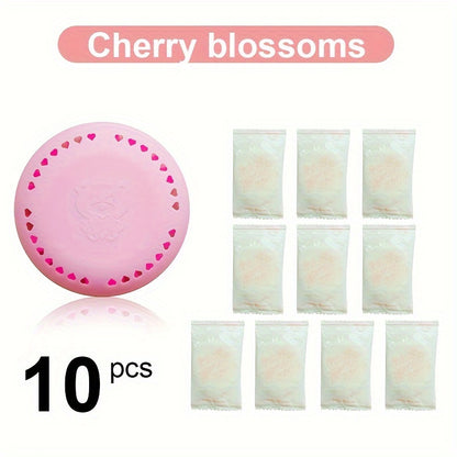 10pcs désodorisant toilettes