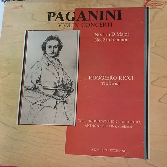 VINYLE- PAGANINI - VIOLON CONCERT - TV-S 34527