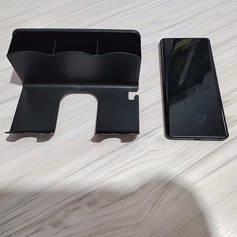 1pc wall mounted hair dryer stand, bathroom organizer stand, hands-free hair dryer stand, suitable for small to large dryers, space saving storage accessories