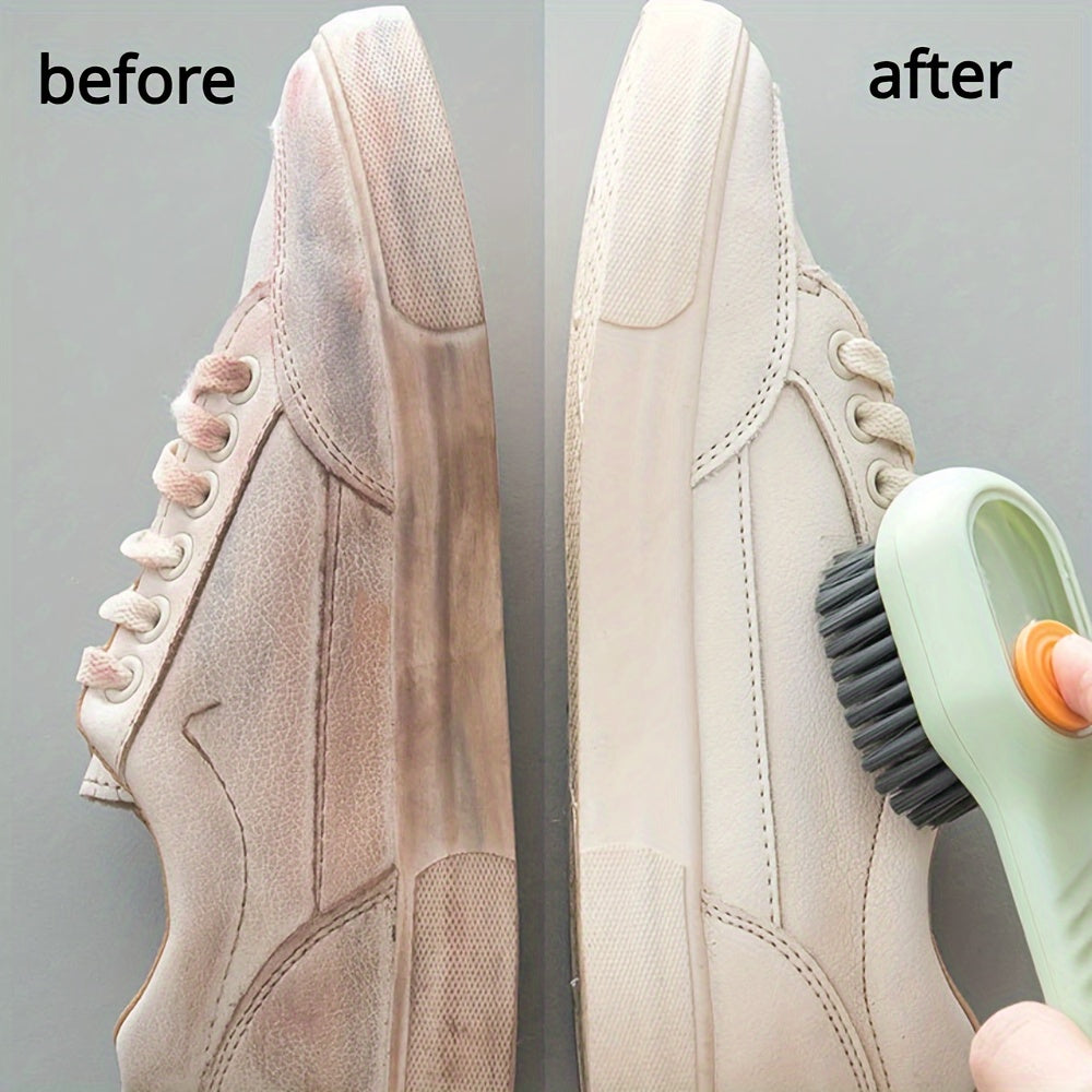 Versatile Shoe & Clothes Cleaning Brush - Reusable, Portable Scrubber for Underwear, Bathroom, and More - No Power Needed