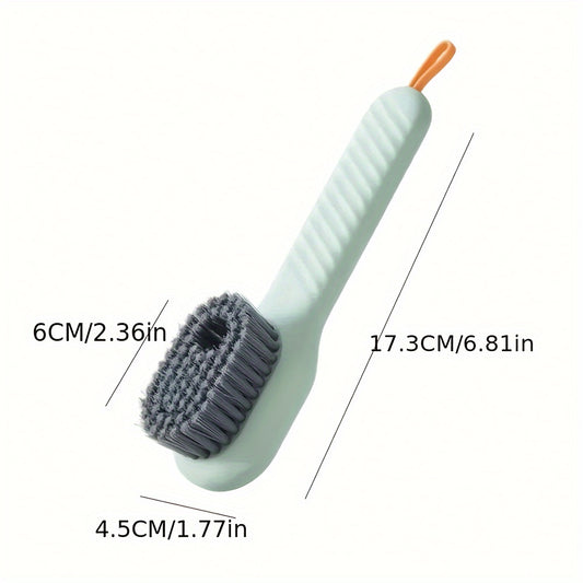 Versatile Shoe & Clothes Cleaning Brush - Reusable, Portable Scrubber for Underwear, Bathroom, and More - No Power Needed