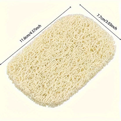 2/4pcs Recyclable Beige Soap Saver with Non-Slip PVC Tray for Shower, Kitchen, and Bathroom - Keep Soap Dry and Clean