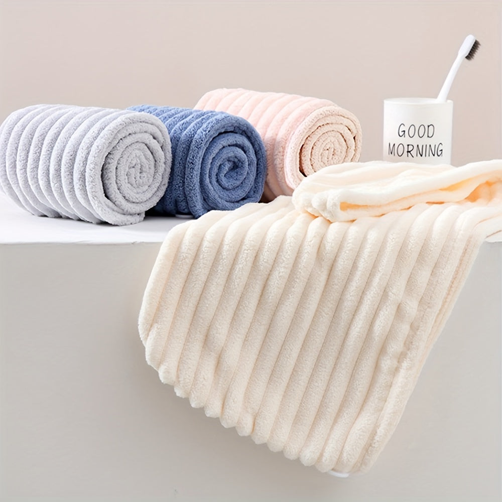 Luxurious Softness Hair Towel Wrap for Women - Ultra-Absorbent, Quick-Drying, No Blow Needed, Gentle on Hair, Perfect for Bathroom Essentials and Daily Use