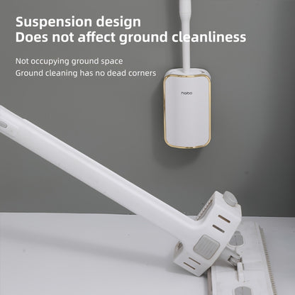 Luxury Wall-Mounted Toilet Brush Set with Long Handle - Silicone, No Dead Corner Cleaning for Bathroom Toilet Brush And Holder Set