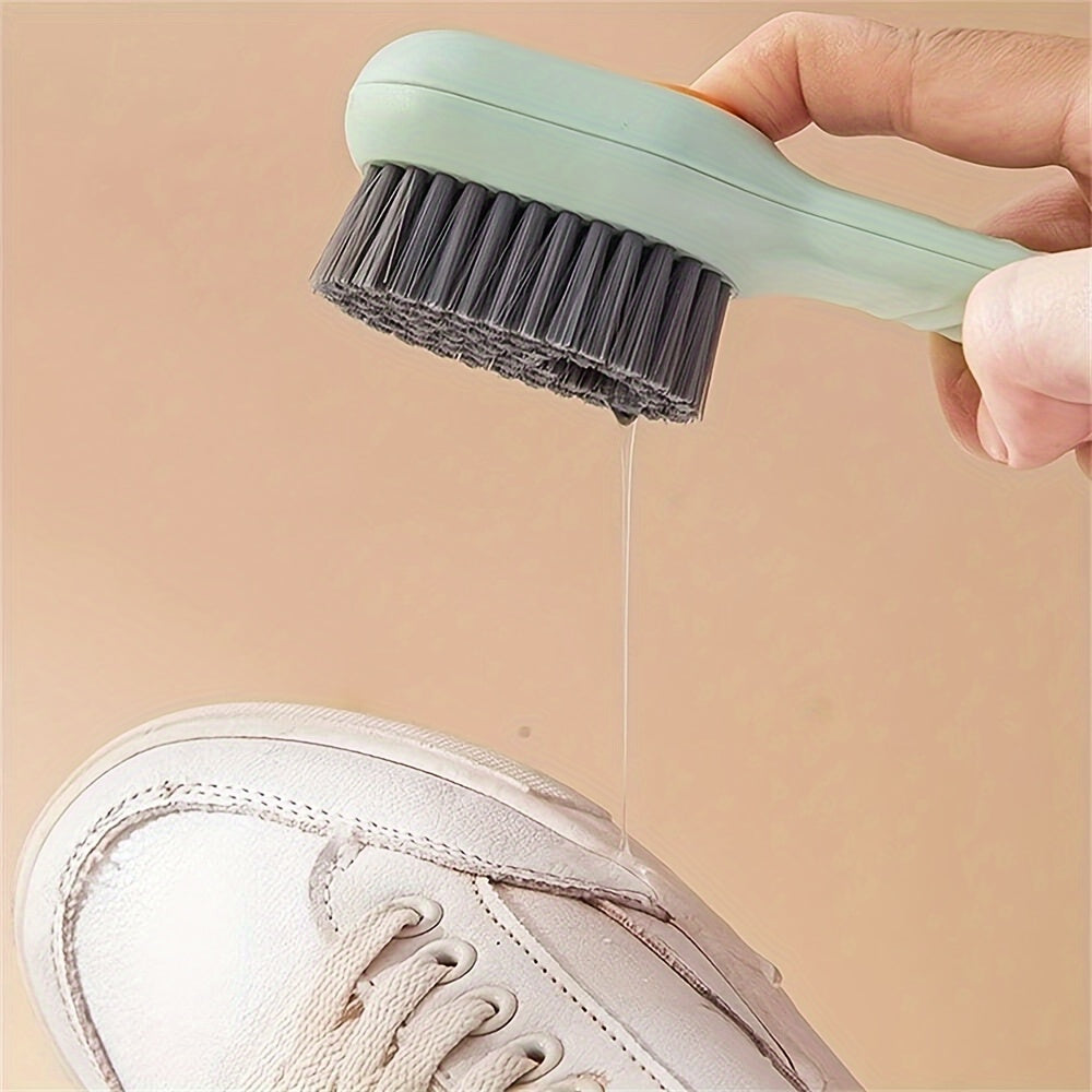 Versatile Shoe & Clothes Cleaning Brush - Reusable, Portable Scrubber for Underwear, Bathroom, and More - No Power Needed