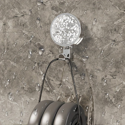 4pcs Modern Metal Wall Mount Hooks, Easy Install, Rotatable, Strong Adhesive, No Drilling Required, No Trace, for Bathroom Towel and Clothes Hanging