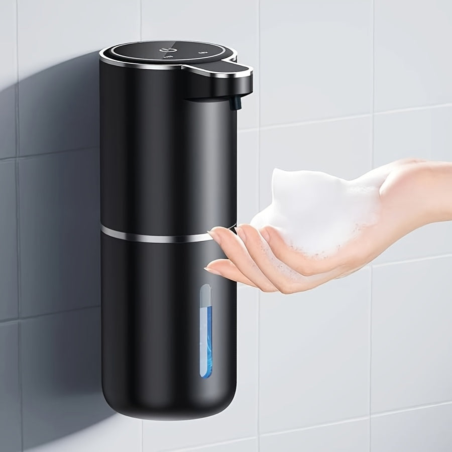 Charging Automatic Soap Dispenser, 380ml, Wall-Mounted, -Friendly, with Lithium Battery, USB Charging, Automatic Sensor, for Kitchen Detergent, Bathroom, Shampoo, Conditioner, Body Was