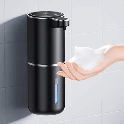 Charging Automatic Soap Dispenser, 380ml, Wall-Mounted, -Friendly, with Lithium Battery, USB Charging, Automatic Sensor, for Kitchen Detergent, Bathroom, Shampoo, Conditioner, Body Was