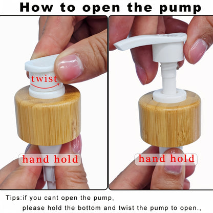 3pcs Refillable Bathroom Dispenser Set, Plastic,, Freestanding, Manual Pump Lotion Dispenser, Swab Holder, Toothbrush Organizer, with No Electricity Needed