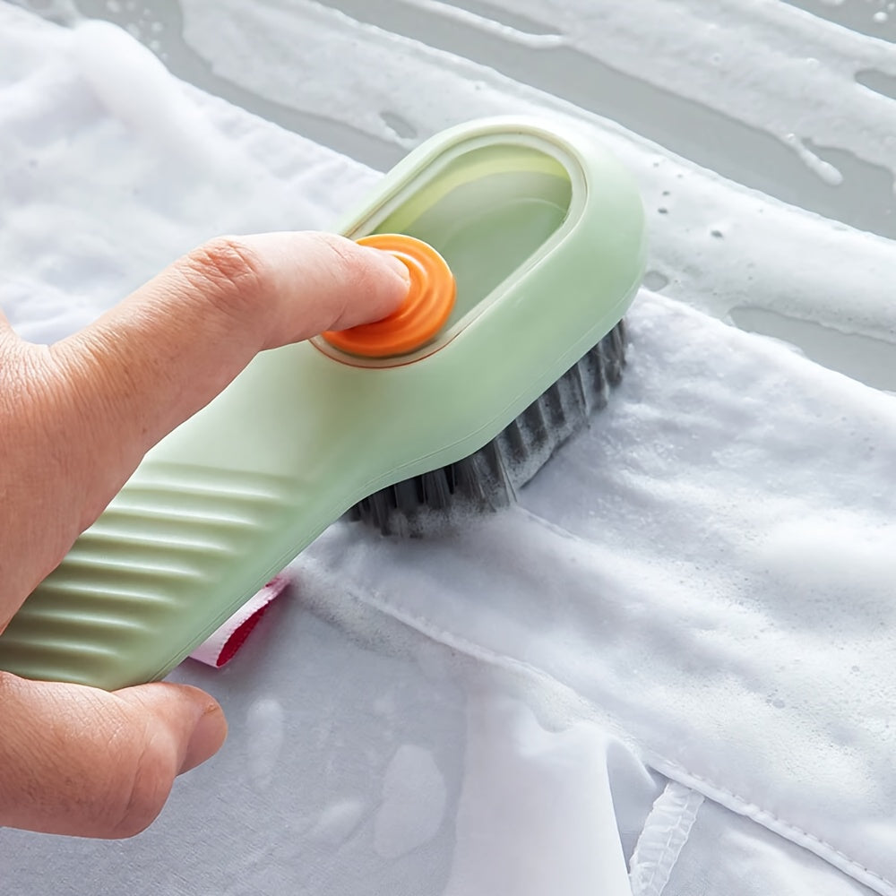 Versatile Shoe & Clothes Cleaning Brush - Reusable, Portable Scrubber for Underwear, Bathroom, and More - No Power Needed
