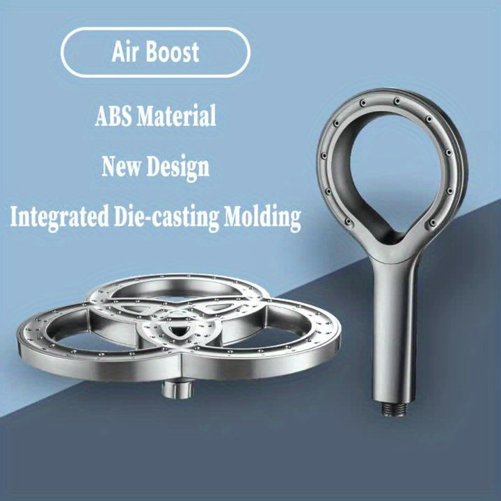 2pcs Upgraded High-Pressure Handheld Shower Set, ABS Material Including 9.25-inch Rainfall Head for a Better Bathing Experience, Bathroom Accessories