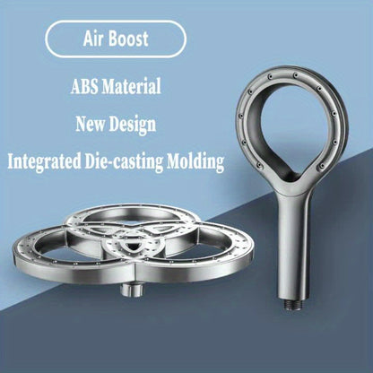 2pcs Upgraded High-Pressure Handheld Shower Set, ABS Material Including 9.25-inch Rainfall Head for a Better Bathing Experience, Bathroom Accessories