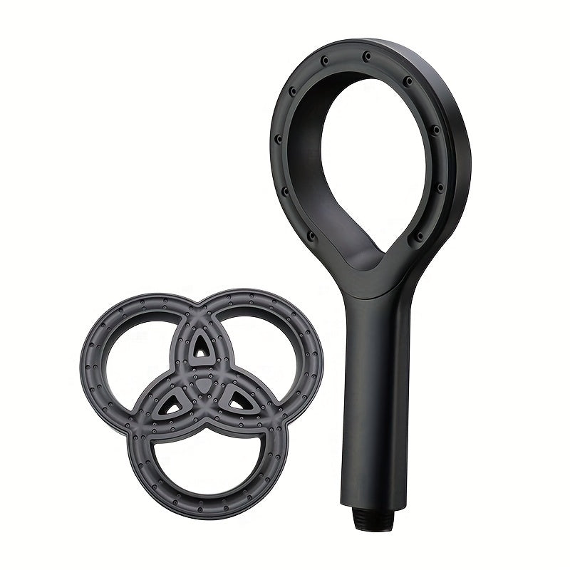 2pcs Upgraded High-Pressure Handheld Shower Set, ABS Material Including 9.25-inch Rainfall Head for a Better Bathing Experience, Bathroom Accessories