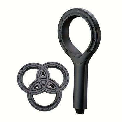 2pcs Upgraded High-Pressure Handheld Shower Set, ABS Material Including 9.25-inch Rainfall Head for a Better Bathing Experience, Bathroom Accessories