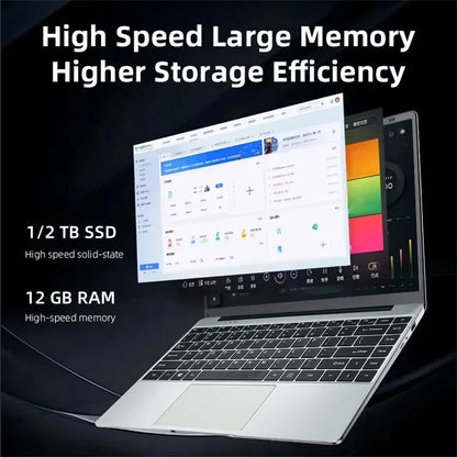 Ordinateur portable Windows 11, 12 Go de RAM, 1 To SSD, Intel Core i7, 7500U