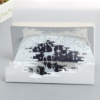 Carte de vministériels x de Noël 3D colorée faite à la main, cartes pop-up créatives, vacances, Thanksgiving, nouvel an, qualité supérieure, nouveau