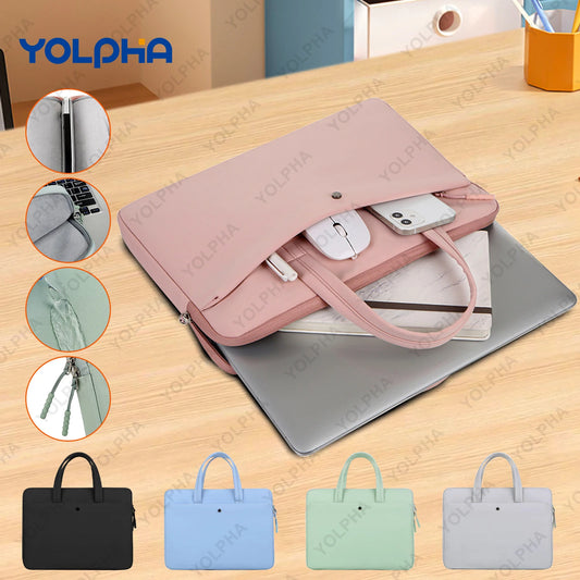 Laptop Bag, Tablet Handbag, Waterproof, for Macbook Air Pro 13 /14 /15.6 inch, Lenovo Xiaomi HP ASUS Dell