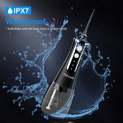 Fairywill-Irrigateur Oral Portable, Hydropulseur Dentaire