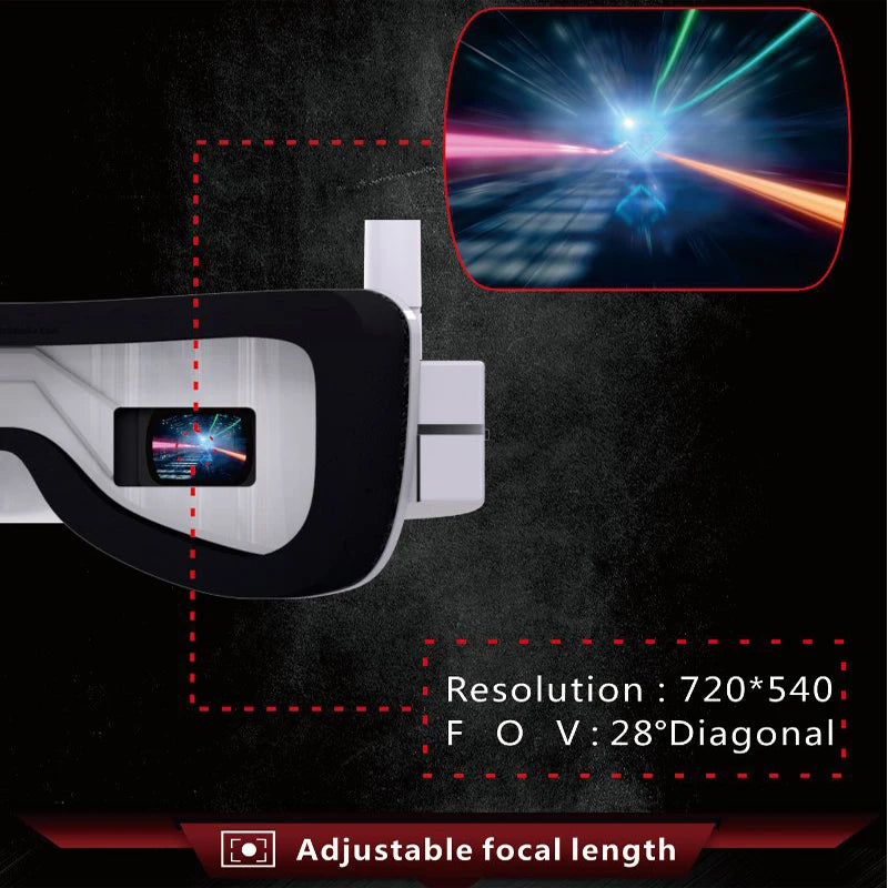 Eachine – lunettes FPV EV100 720x540, 72CH, 5.8G, ventilateur à double antenne, boîtier de batterie 18650, pièce de rechange pour Drone RC