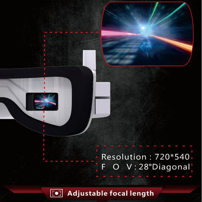 Eachine – lunettes FPV EV100 720x540, 72CH, 5.8G, ventilateur à double antenne, boîtier de batterie 18650, pièce de rechange pour Drone RC