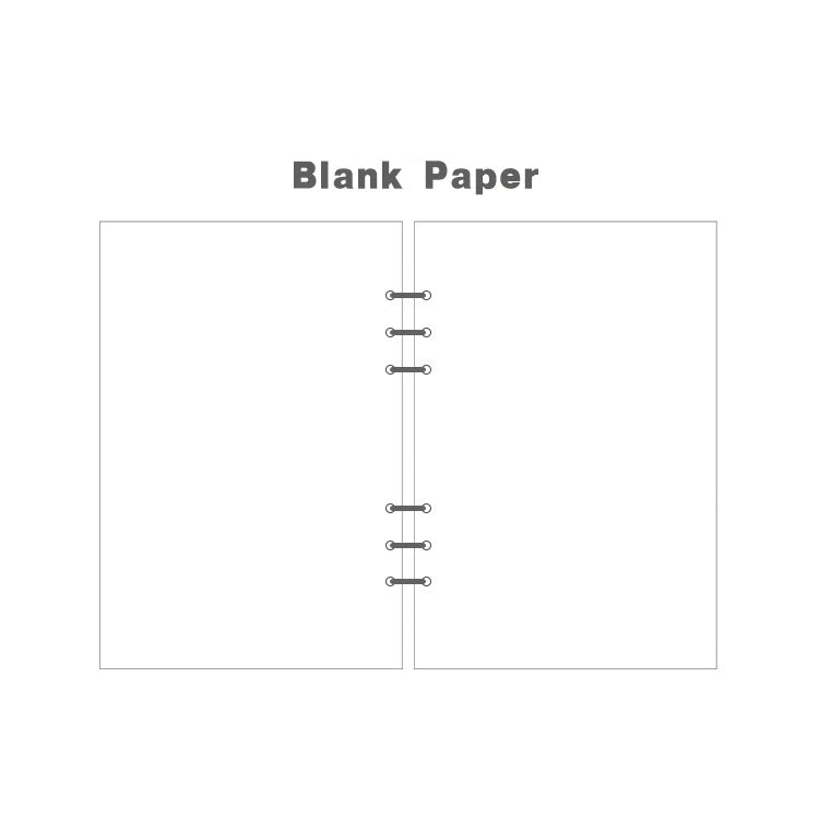 A6/A5 Vintage en relief en cuir PU