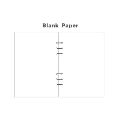 A6/A5 Vintage en relief en cuir PU