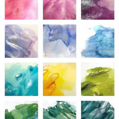 Encre de couleur série scintillante 18ML