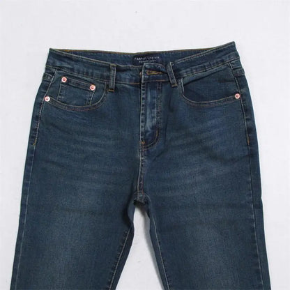 Jeans Astronomiques Cloche pour Femme, Pantalon Coupe Boot, Bureau, Taille Moyenne, Évasées sulf, FJSize 26-38, Automne, Promotion