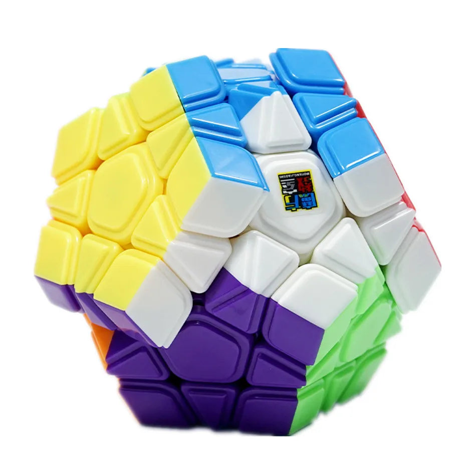 Moyu Meilong convexe Megaminx Cube 3x3 sans colle Megaminxeds 12 dit Megaminx Cube magique jouet de Puzzle éducatif