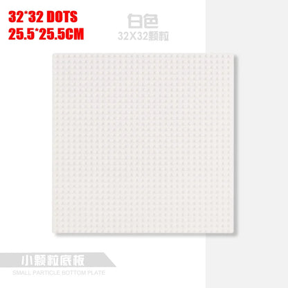 Plaques de base de blocs de construction pour enfants, plaque de base pour urgence, briques de ville classiques compatibles AMOC, jouets pour garçon et fille, 16 points, 32 points * 32 points