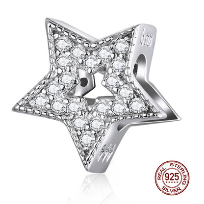 WOSTU breloque 100% authentique 925 en argent Sterling