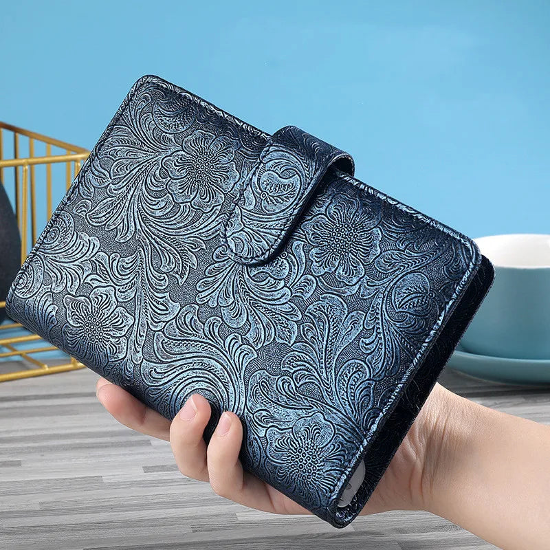 A6/A5 Vintage en relief en cuir PU