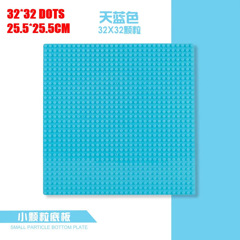 Plaques de base de blocs de construction pour enfants, plaque de base pour urgence, briques de ville classiques compatibles AMOC, jouets pour garçon et fille, 16 points, 32 points * 32 points