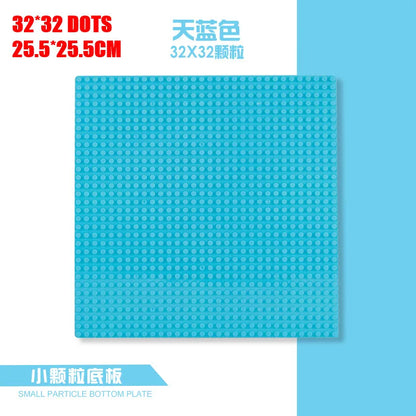 Plaques de base de blocs de construction pour enfants, plaque de base pour urgence, briques de ville classiques compatibles AMOC, jouets pour garçon et fille, 16 points, 32 points * 32 points