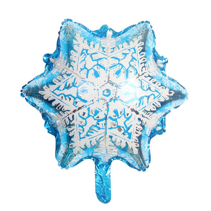 Ballons de décoration joyeux noël, joyeux nouvel an, bonhomme de neige, en aluminium