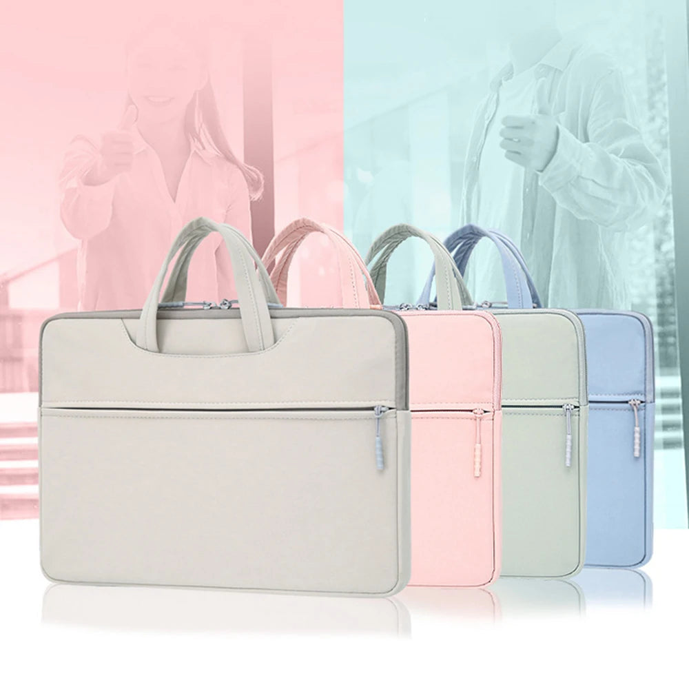 Sac à manches pour ordinateur portable 13,3 14 15,6 pouces sac pour ordinateur portable pour Macbook Air Pro 13 15 16 étui étanche pour ordinateur portable livre Funda couverture sac à main sac portable porte-documents