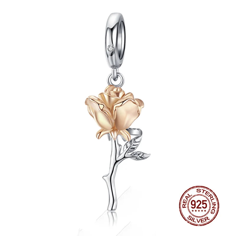 WOSTU breloque 100% authentique 925 en argent Sterling