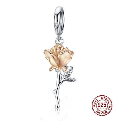 WOSTU breloque 100% authentique 925 en argent Sterling
