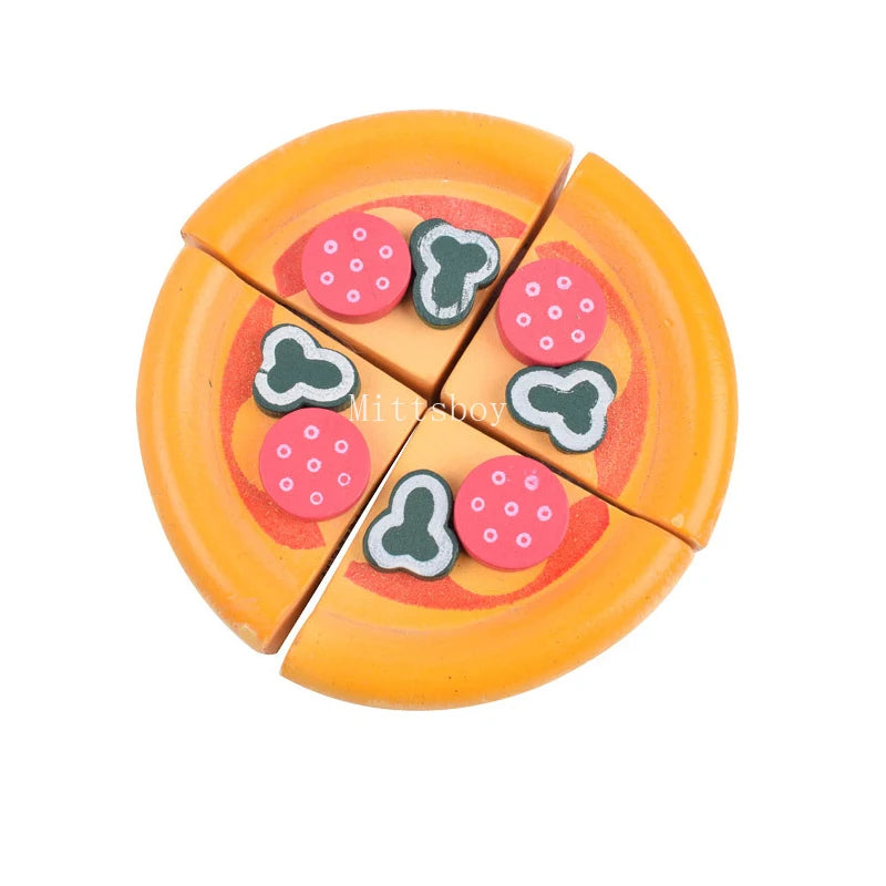 Jouets de cuisine fruits coupés en pâte, jouet en bois, Chechele nourriture fruits légumes jouets éducatifs Puzzle pour enfants cadeaux 1 pièce